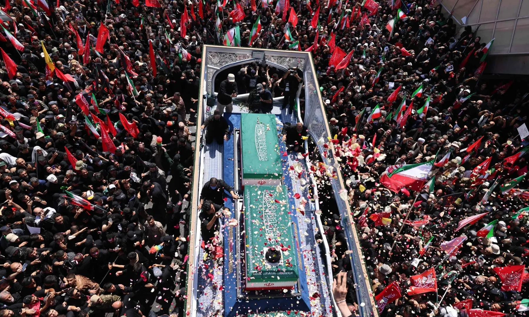 Millions Join Funeral Procession for Assassinated Iranian Leader in Tehran