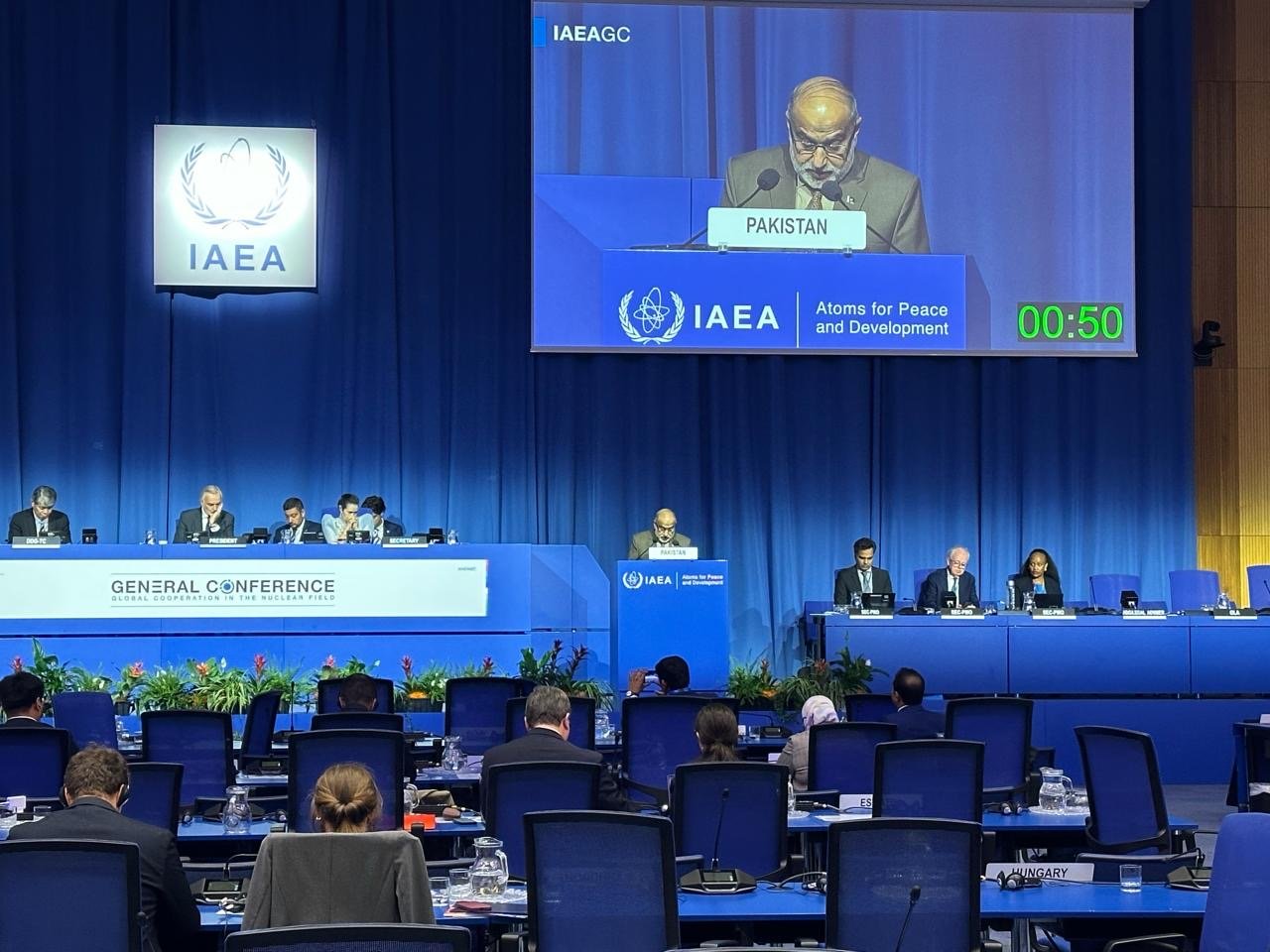 Chairman PAEC Highlights Pakistan’s Peaceful Nuclear Programme at IAEA General Conference